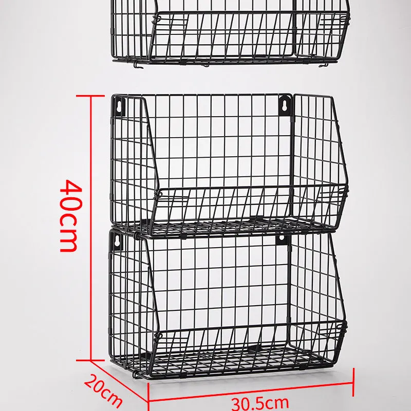 Foldable Closet  Organizer Clothes Shelves with S Hooks