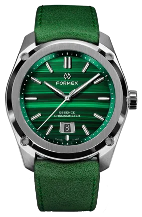 Formex Essence FortyThree Chronometer Malachite Leather