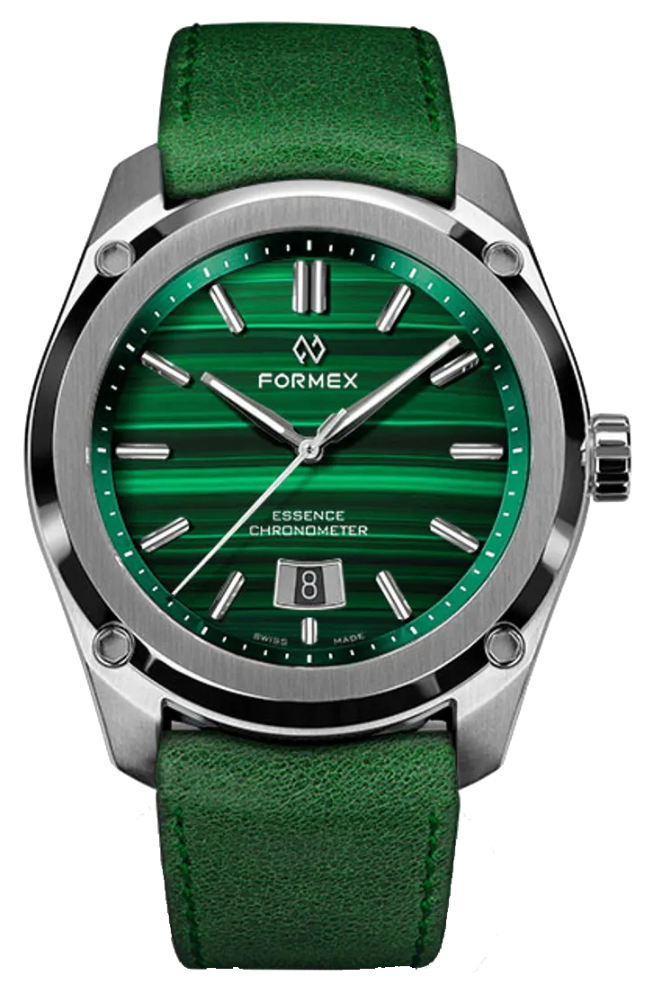 Formex Essence FortyThree Chronometer Malachite Leather