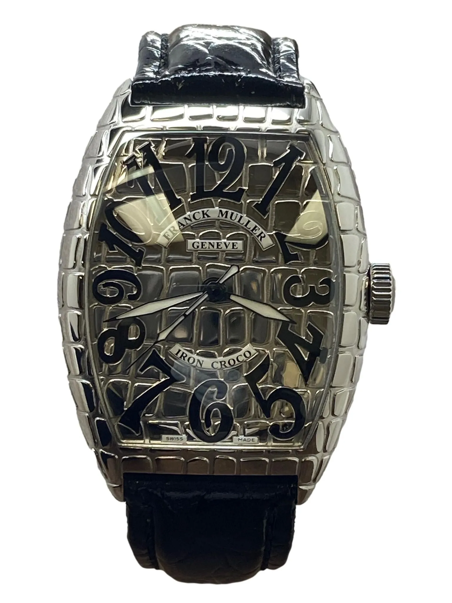 Franck Muller Iron Croco 8800 SC Silver Dial Automatic Men's Watch