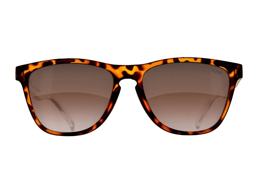 Fuse Prescription 3 Rooker Sunglasses | Tortoise Clear Split