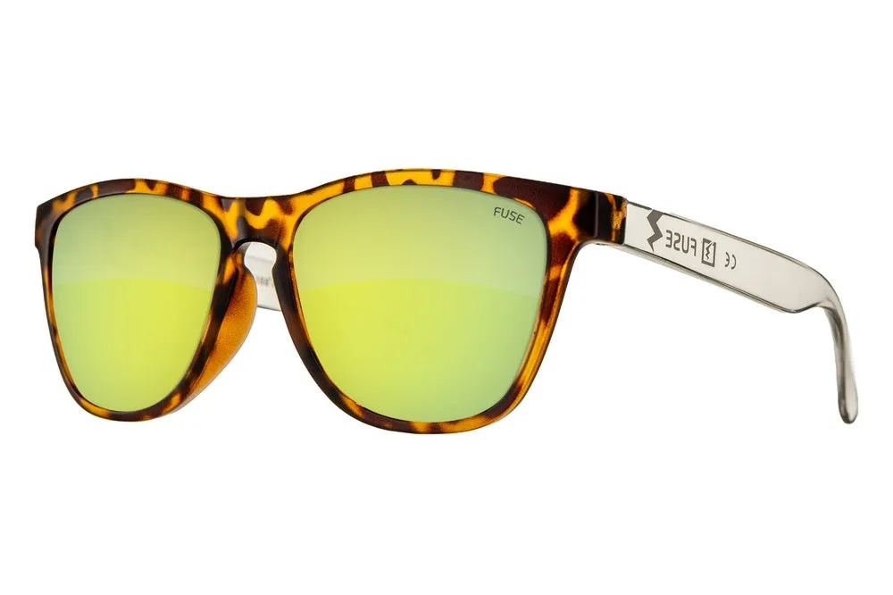 Fuse Prescription 3 Rooker Sunglasses | Tortoise Clear Split