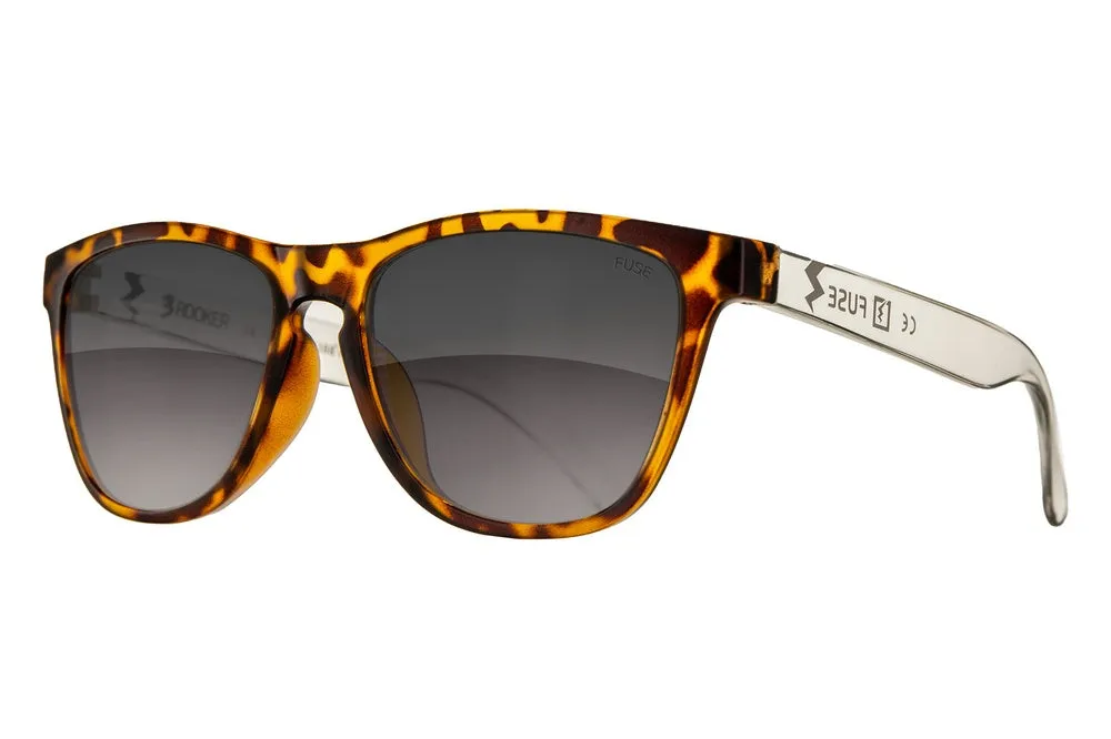 Fuse Prescription 3 Rooker Sunglasses | Tortoise Clear Split