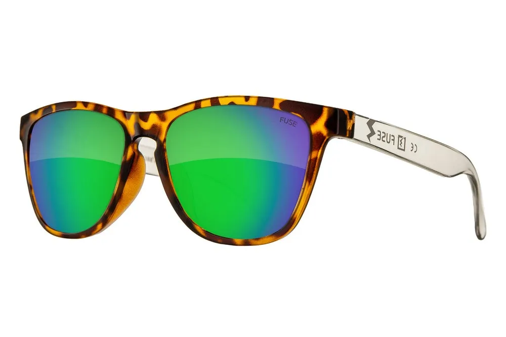 Fuse Prescription 3 Rooker Sunglasses | Tortoise Clear Split