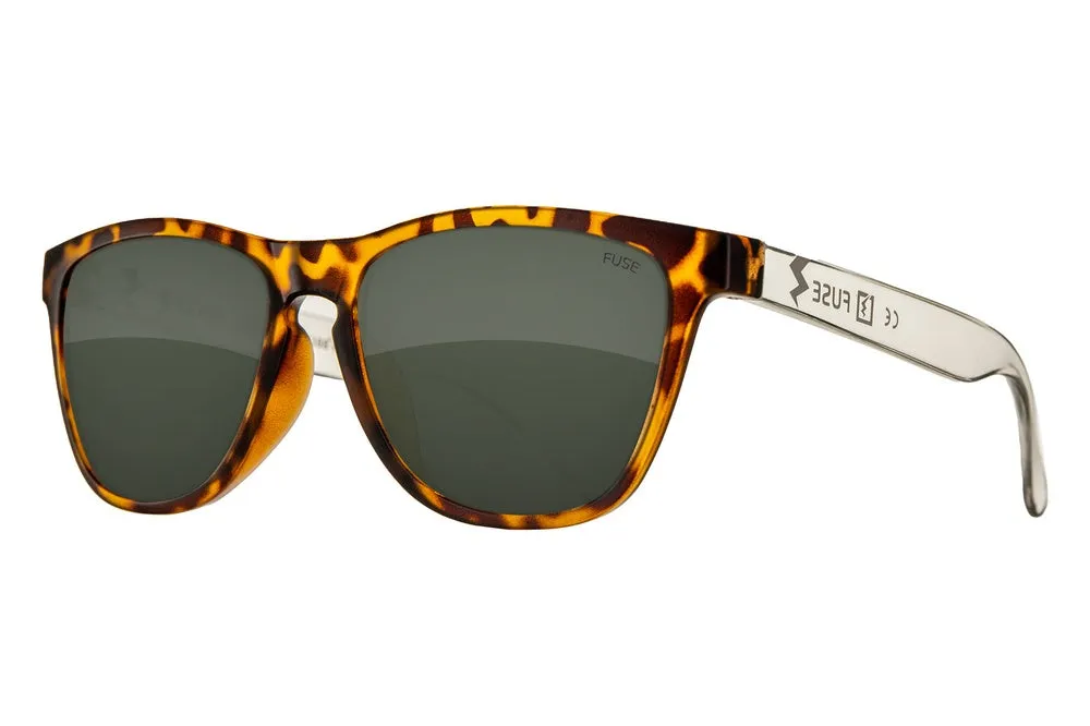 Fuse Prescription 3 Rooker Sunglasses | Tortoise Clear Split