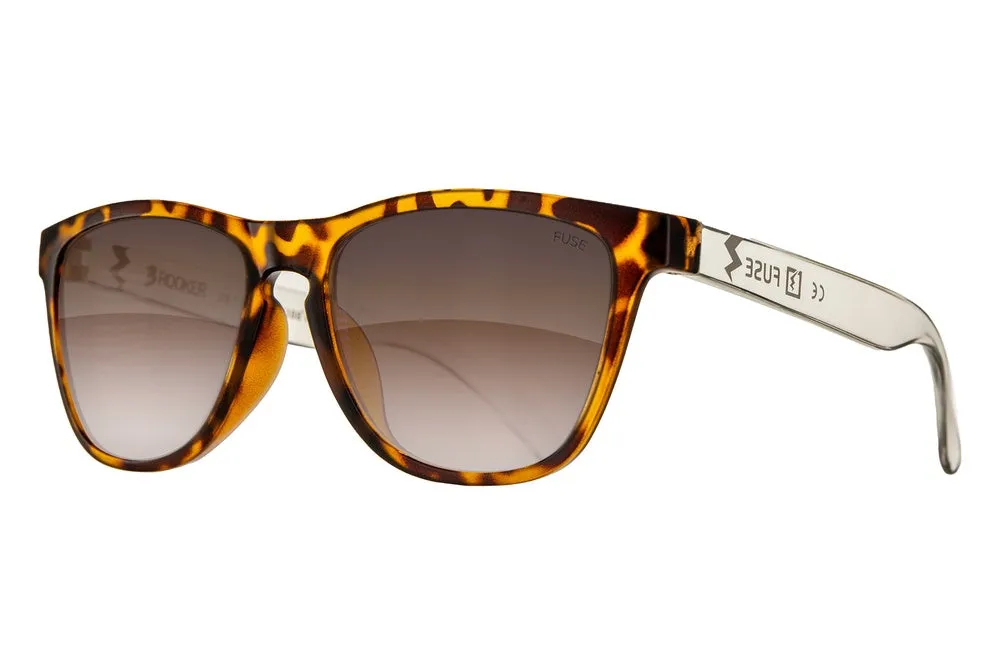 Fuse Prescription 3 Rooker Sunglasses | Tortoise Clear Split