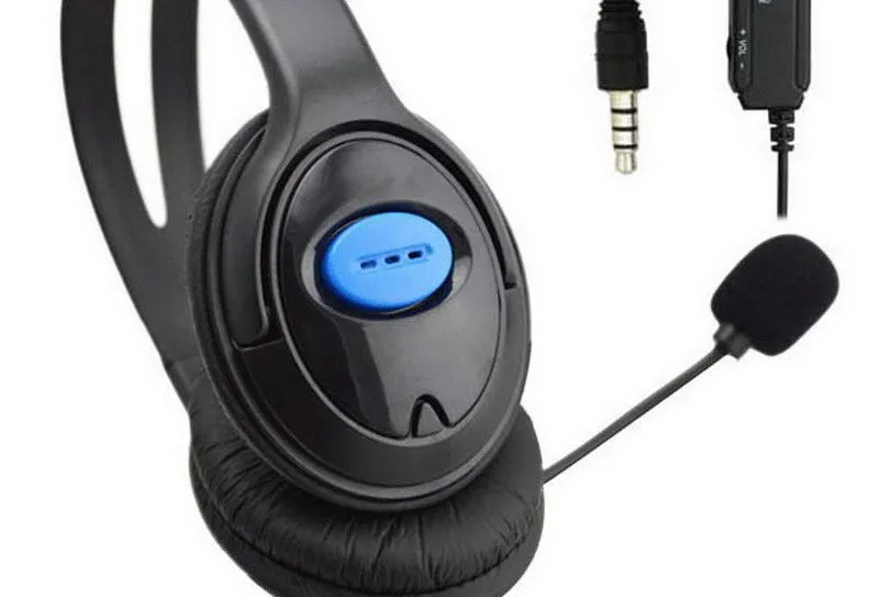 Gaming Headphones with Microphone - PS4 - Black