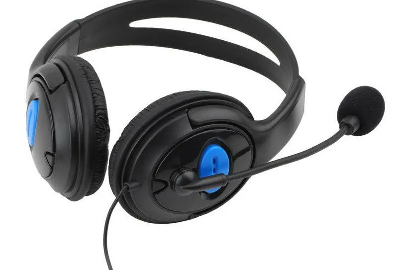 Gaming Headphones with Microphone - PS4 - Black