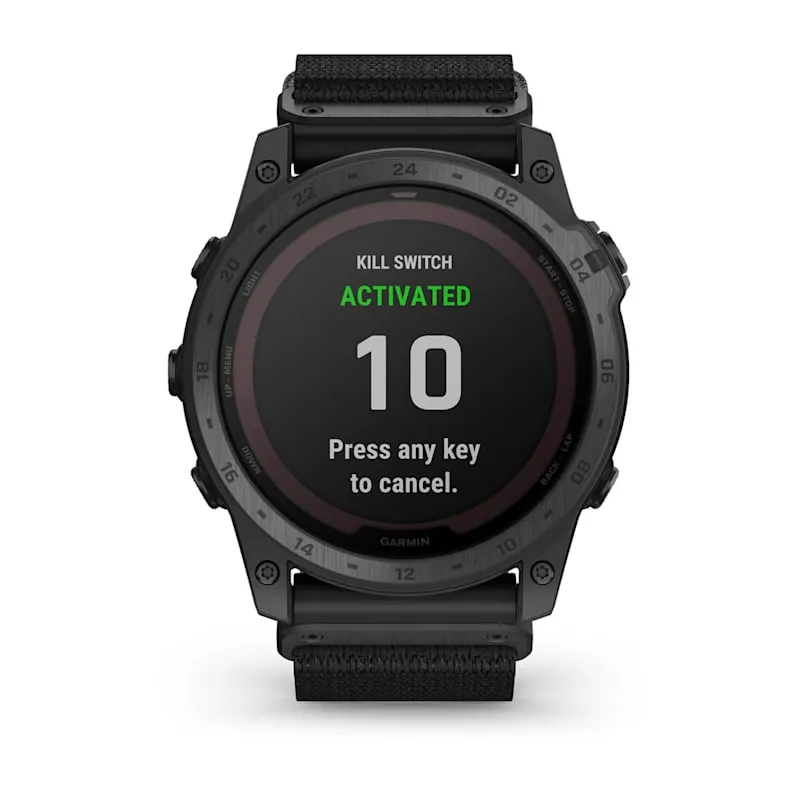 Garmin Tactix® 7 – Pro Edition Solar-powered Tactical GPS Watch with Nylon Band