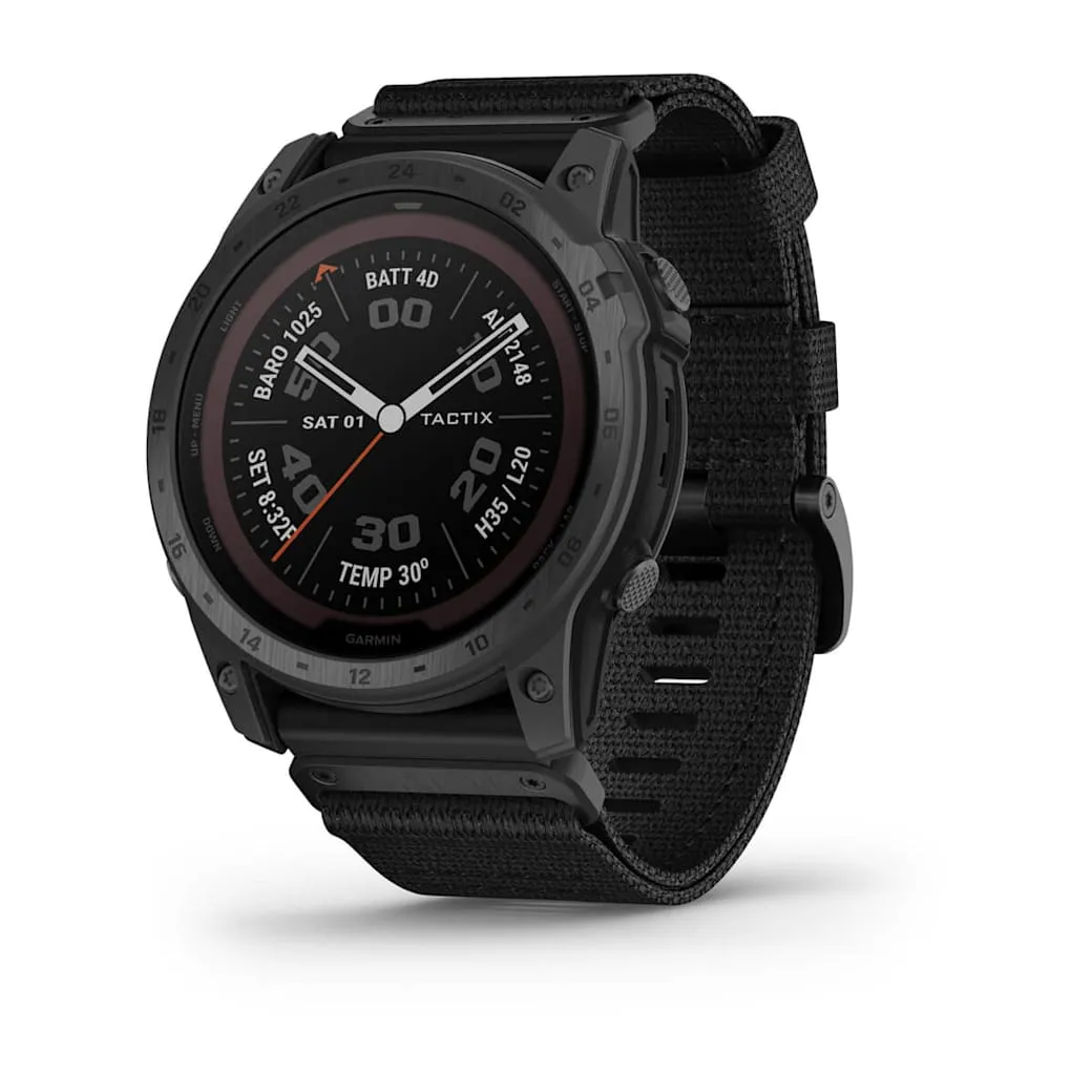 Garmin Tactix® 7 – Pro Edition Solar-powered Tactical GPS Watch with Nylon Band