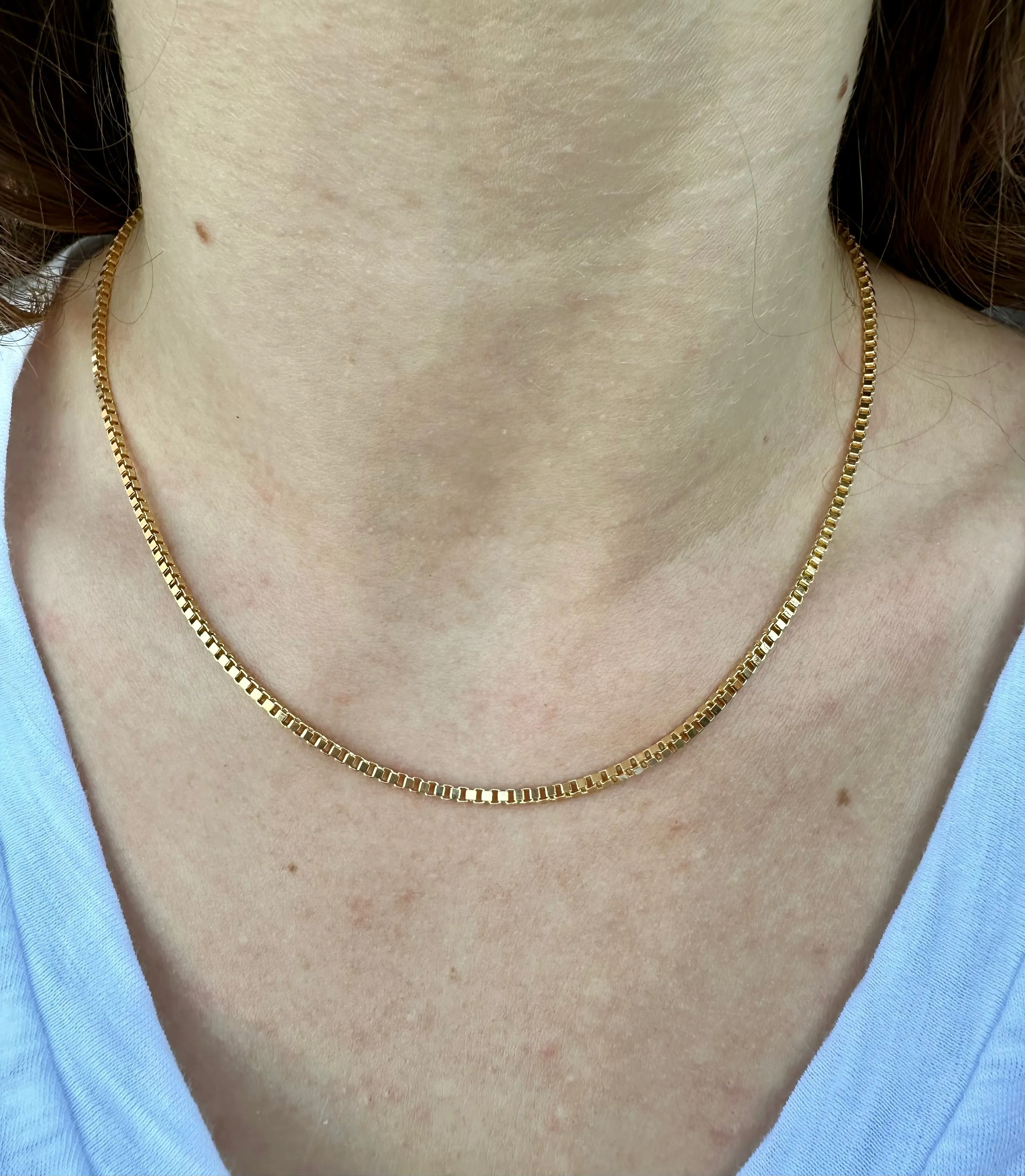 Gold Filled Box Chain