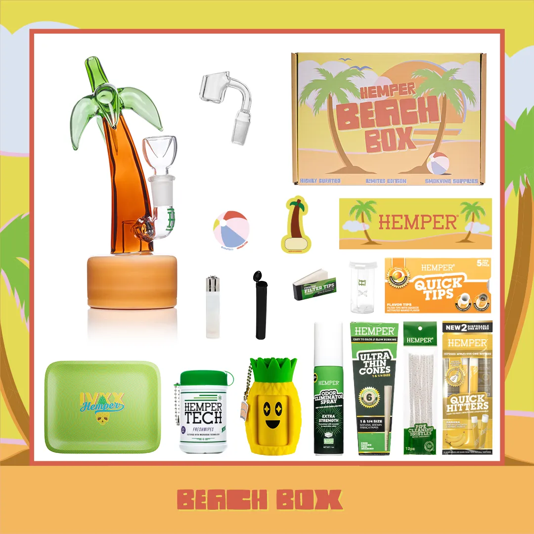 HEMPER - Palm Tree Bong | Beach Box