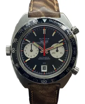 Heuer Autavia Viceroy 1163 Black Dial Automatic Men's Watch