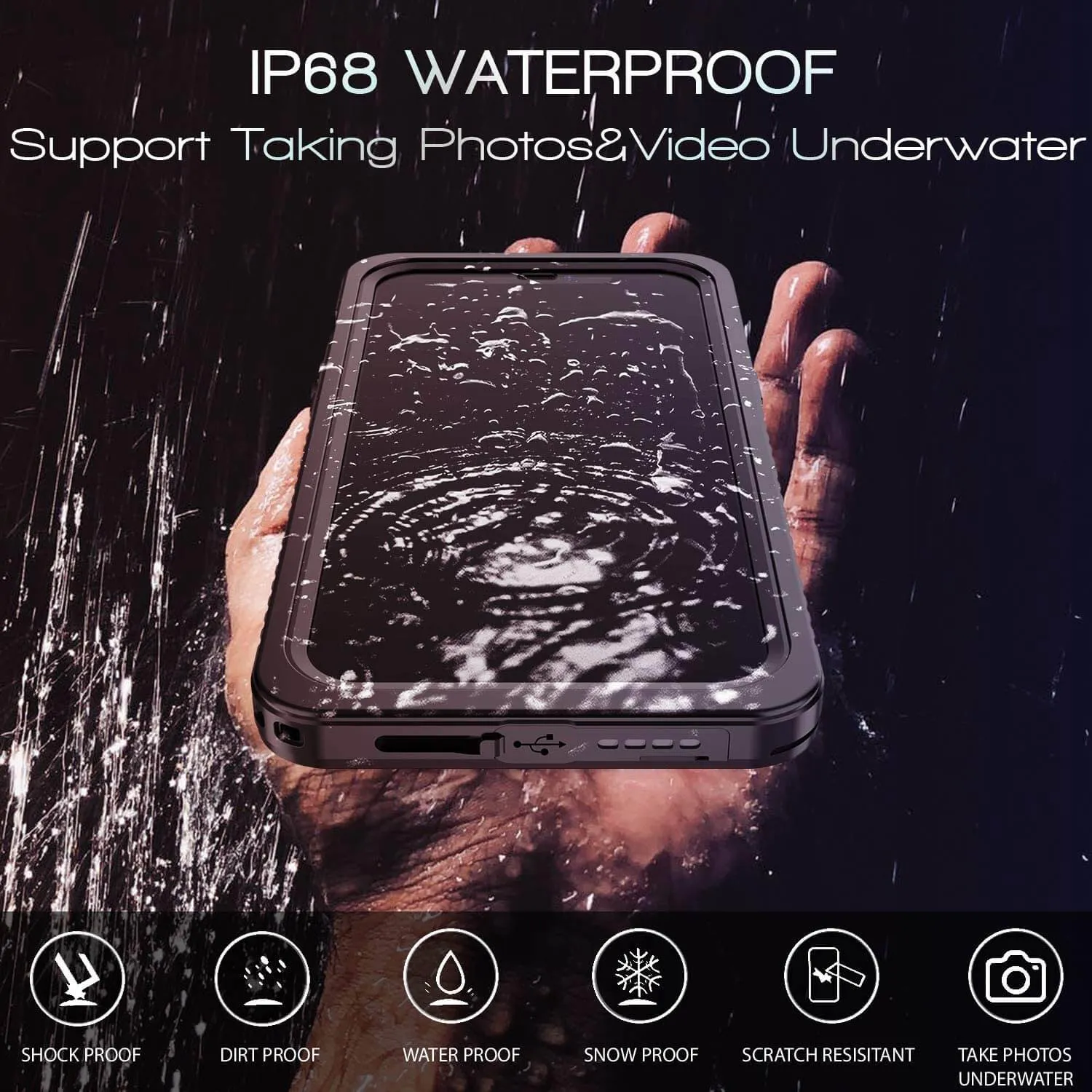 iPhone 14 Pro Max Waterproof Case | Waterproof 14 Pro Max Case