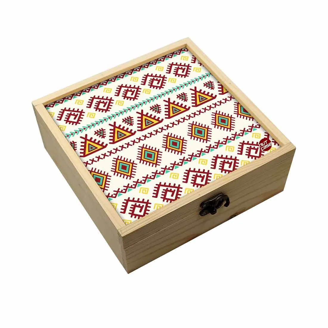 Jewellery Box Makepup Organizer -  Ethnic Patterns