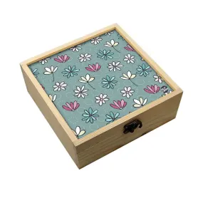 Jewellery Box Wooden Jewelry Organizer -  Flower