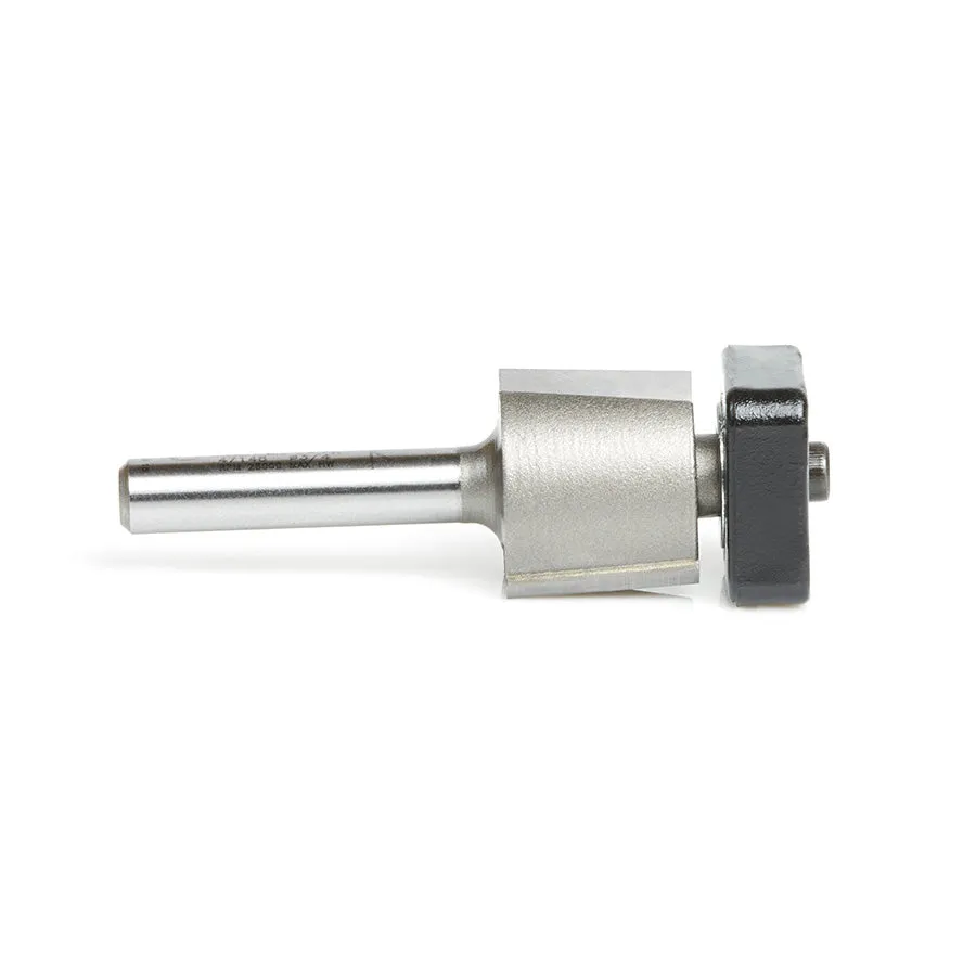 Laminate Trimmer with Euro Square Bearing Router Bit | 3⁄4 Dia x 5⁄8 x 1⁄4"Shank | 47148 | 738685471487