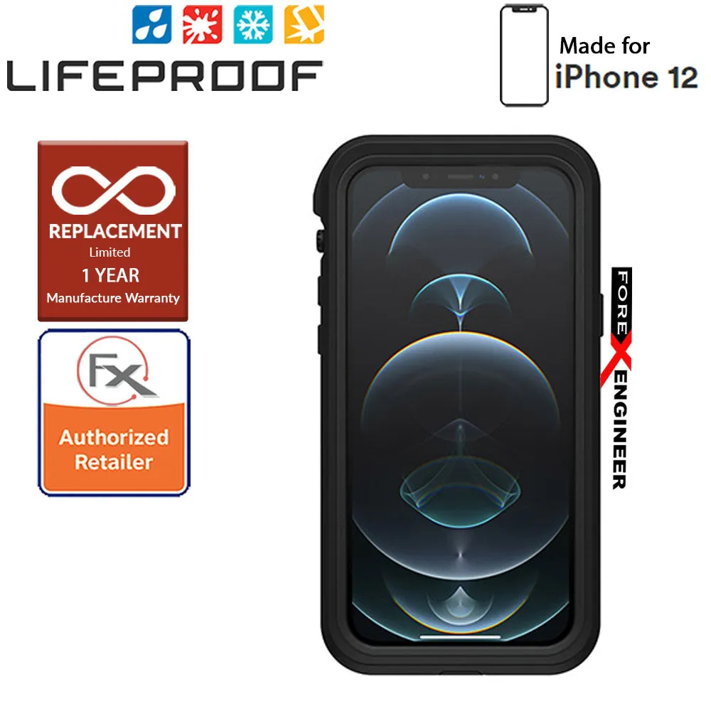 Lifeproof FRE Waterproof Case for iPhone 12  5G 6.1" - Black (Barcode: 840104249574 )