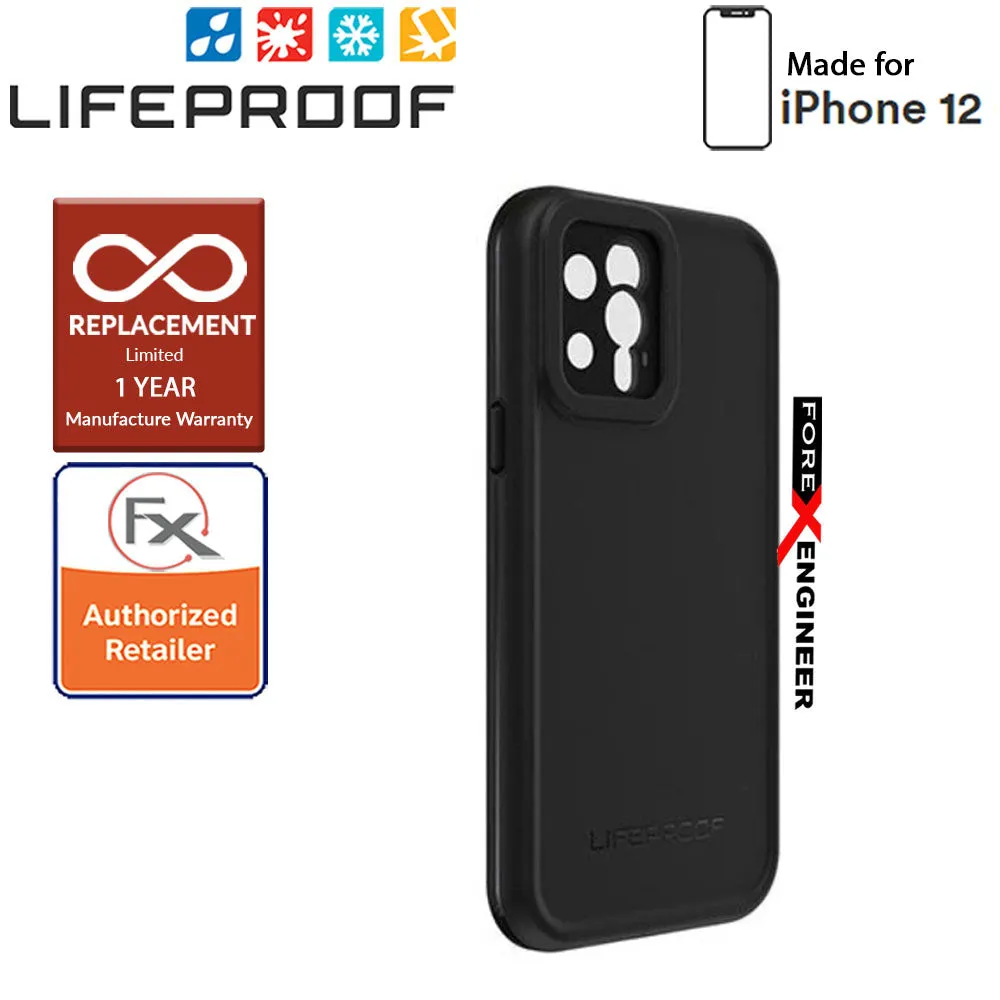 Lifeproof FRE Waterproof Case for iPhone 12  5G 6.1" - Black (Barcode: 840104249574 )