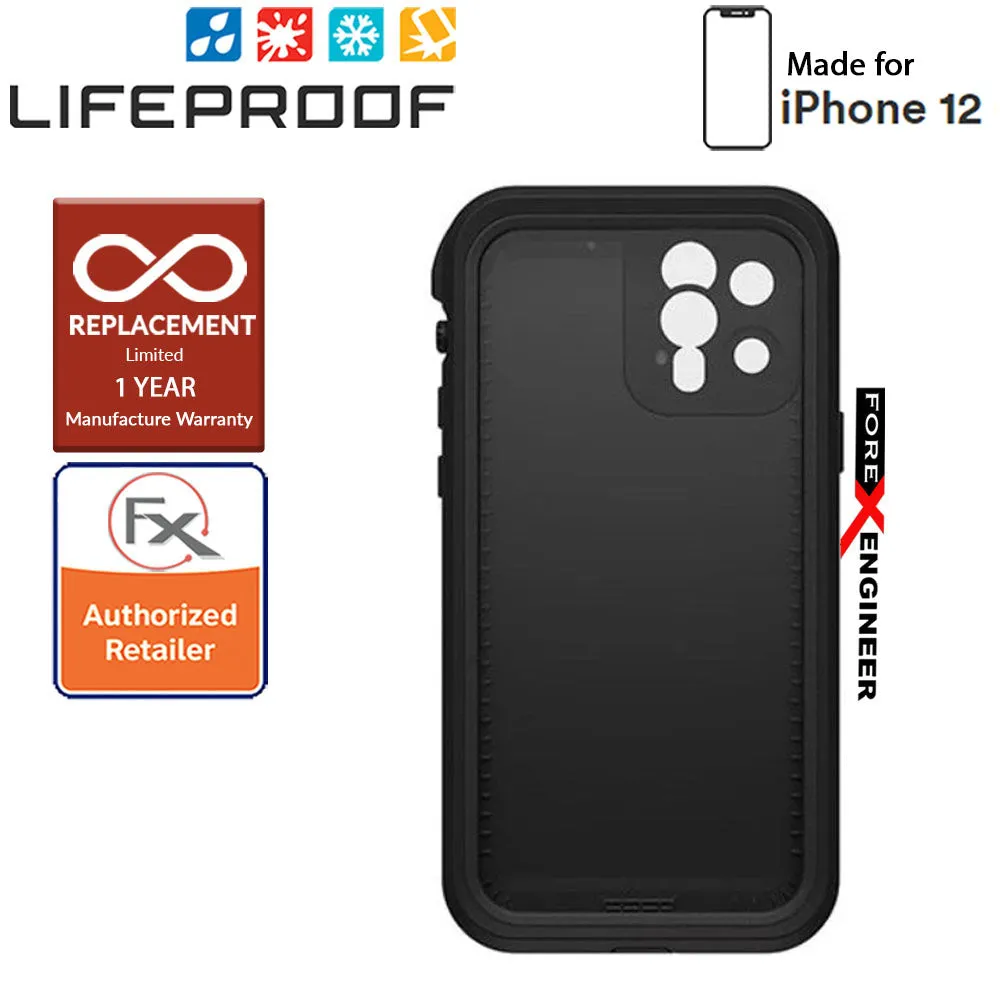 Lifeproof FRE Waterproof Case for iPhone 12  5G 6.1" - Black (Barcode: 840104249574 )