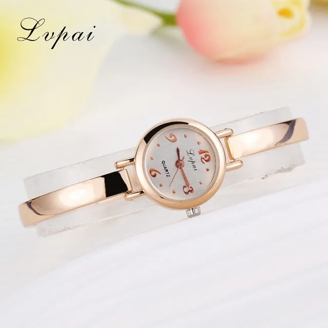 Lvpai Brand Luxury Women Bracelet Watches Fashion Women Dress Wristwatch Ladies Business Quartz Sport Watch LP025