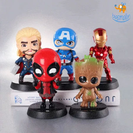 Marvel Solar Powered Bobbleheads