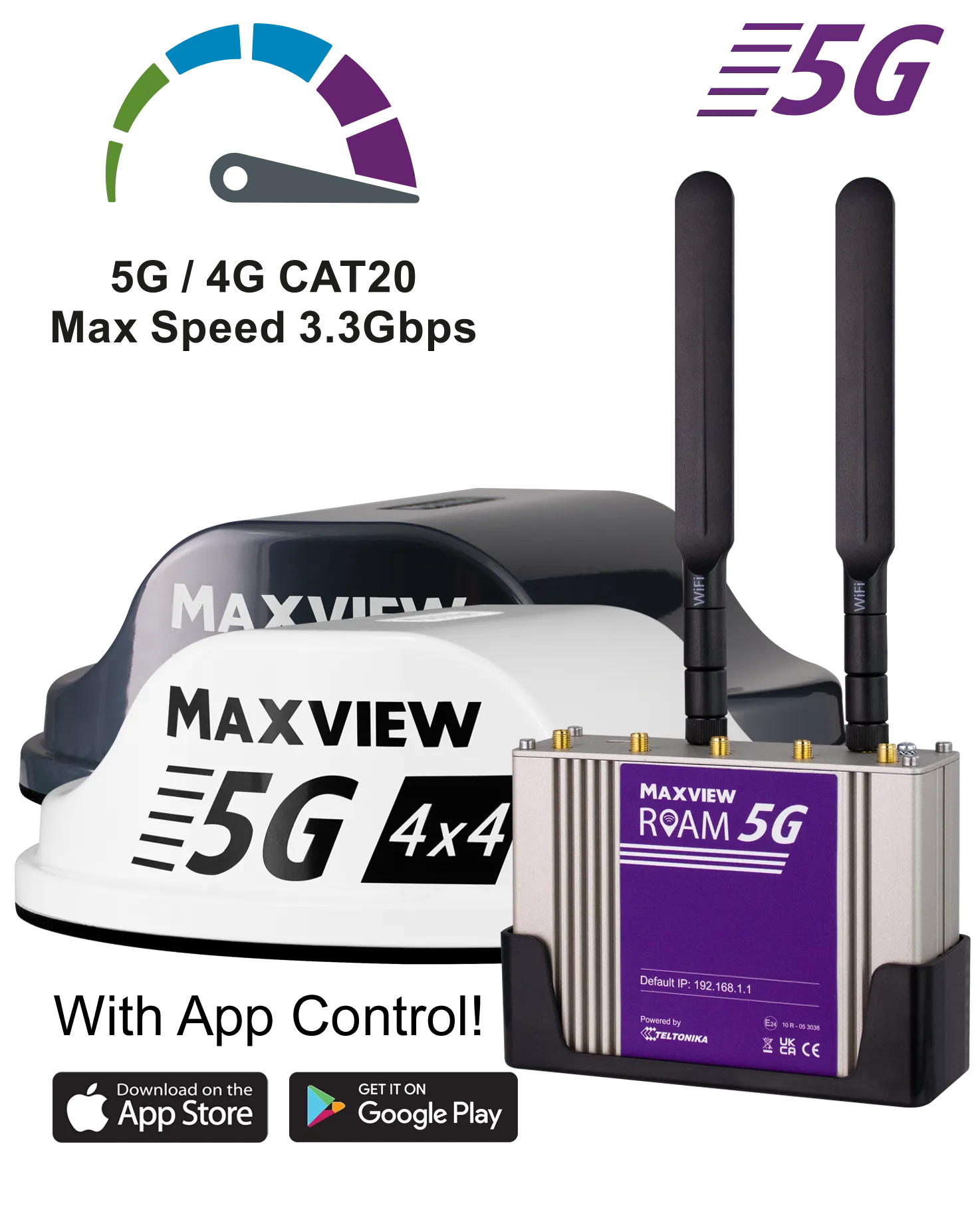 Maxview Roam 5G Wi-fi system White