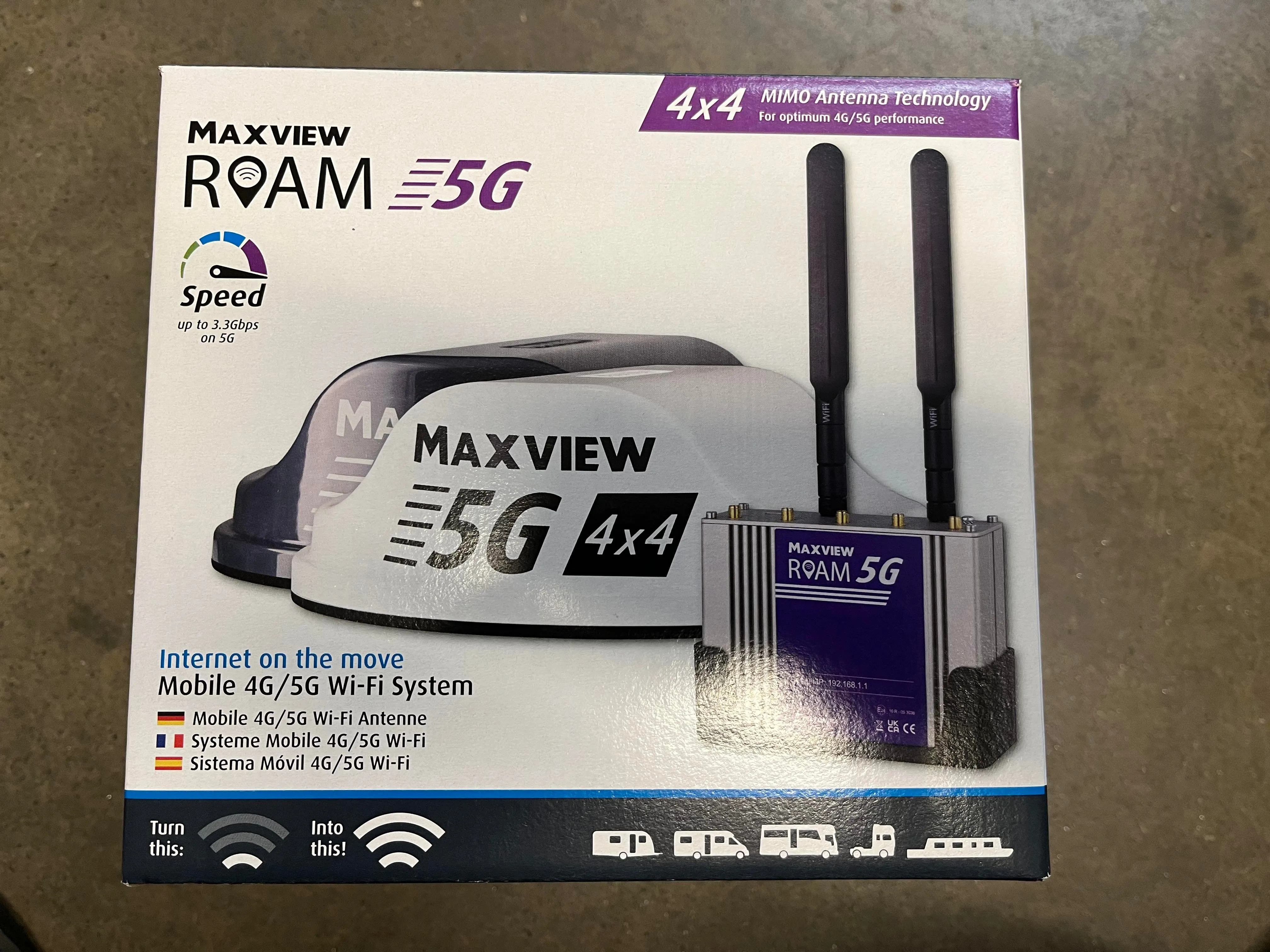 Maxview Roam 5G Wi-fi system White