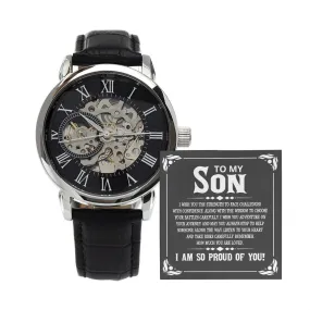 Men's Openwork Watch   MC