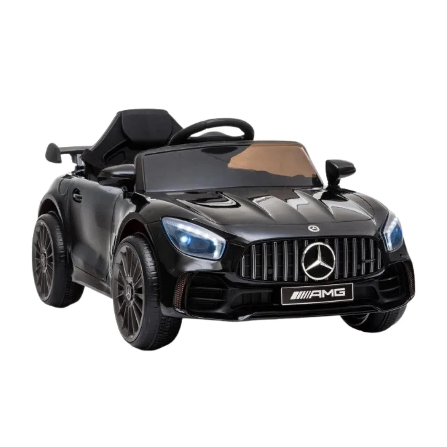 Mercedes-AMG GTR Ride On Car, Remote, MP3, Black