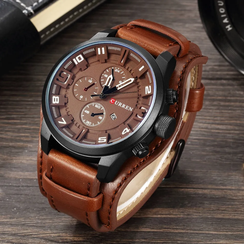 Military Men Watch - Steampunk Sports Male Quartz Watch