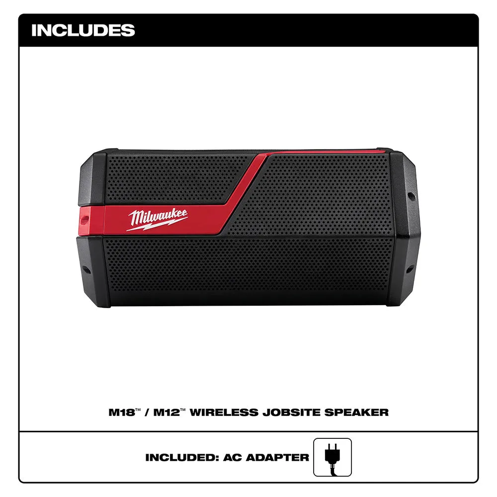 Milwaukee 2891-20 M18/M12 Wireless Jobsite Speaker