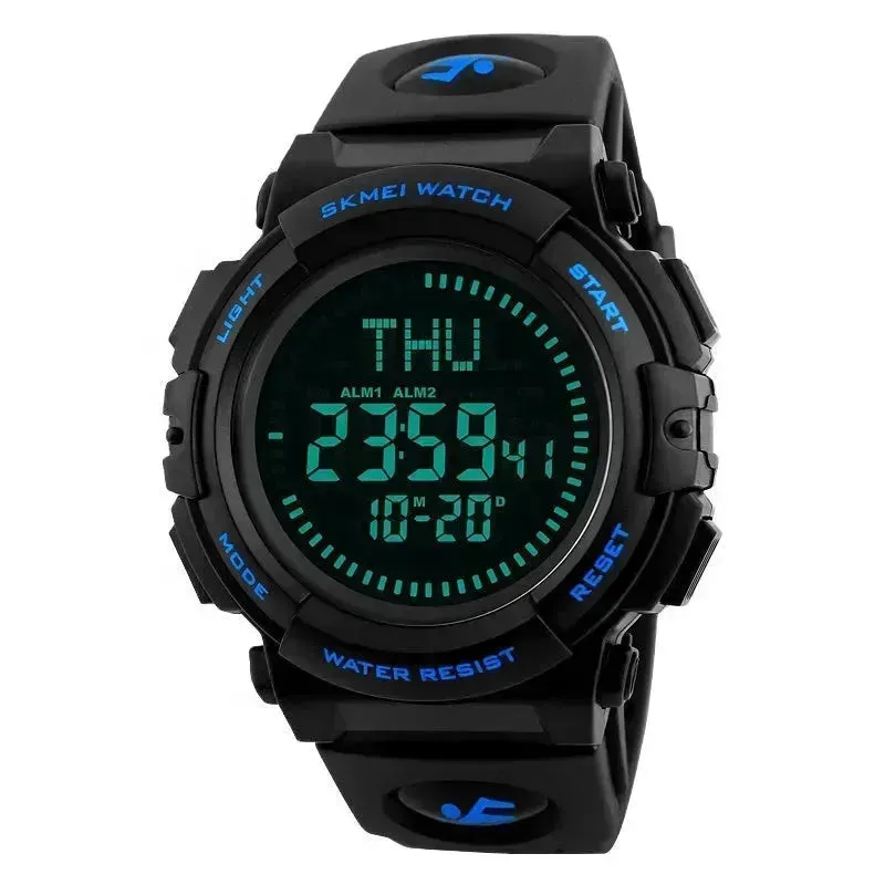 Moment Beauty Fashion Multifunctional Men's Watch Outdoor Compass Digital Watch