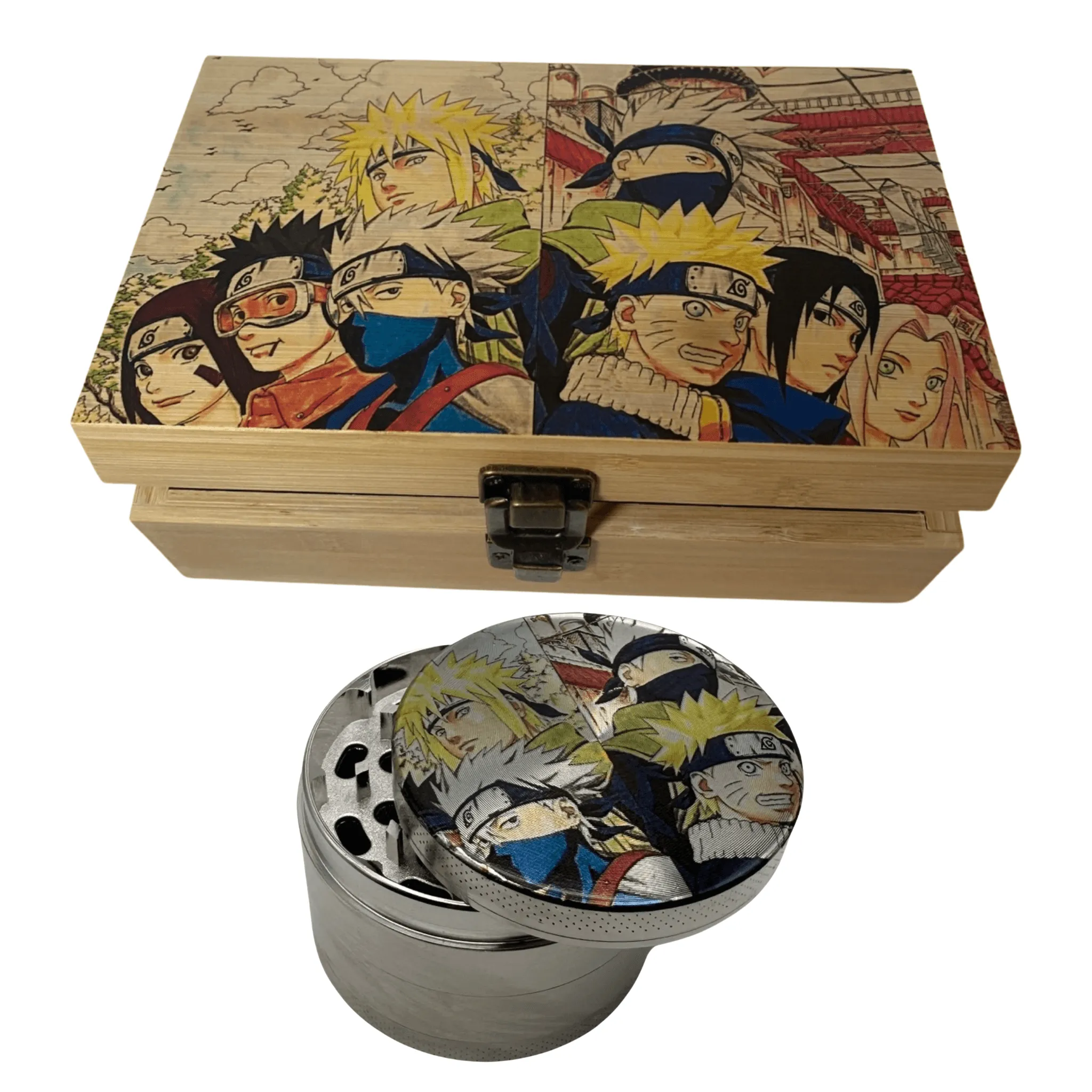 Naruto Team Minato Bamboo Stash Box Set