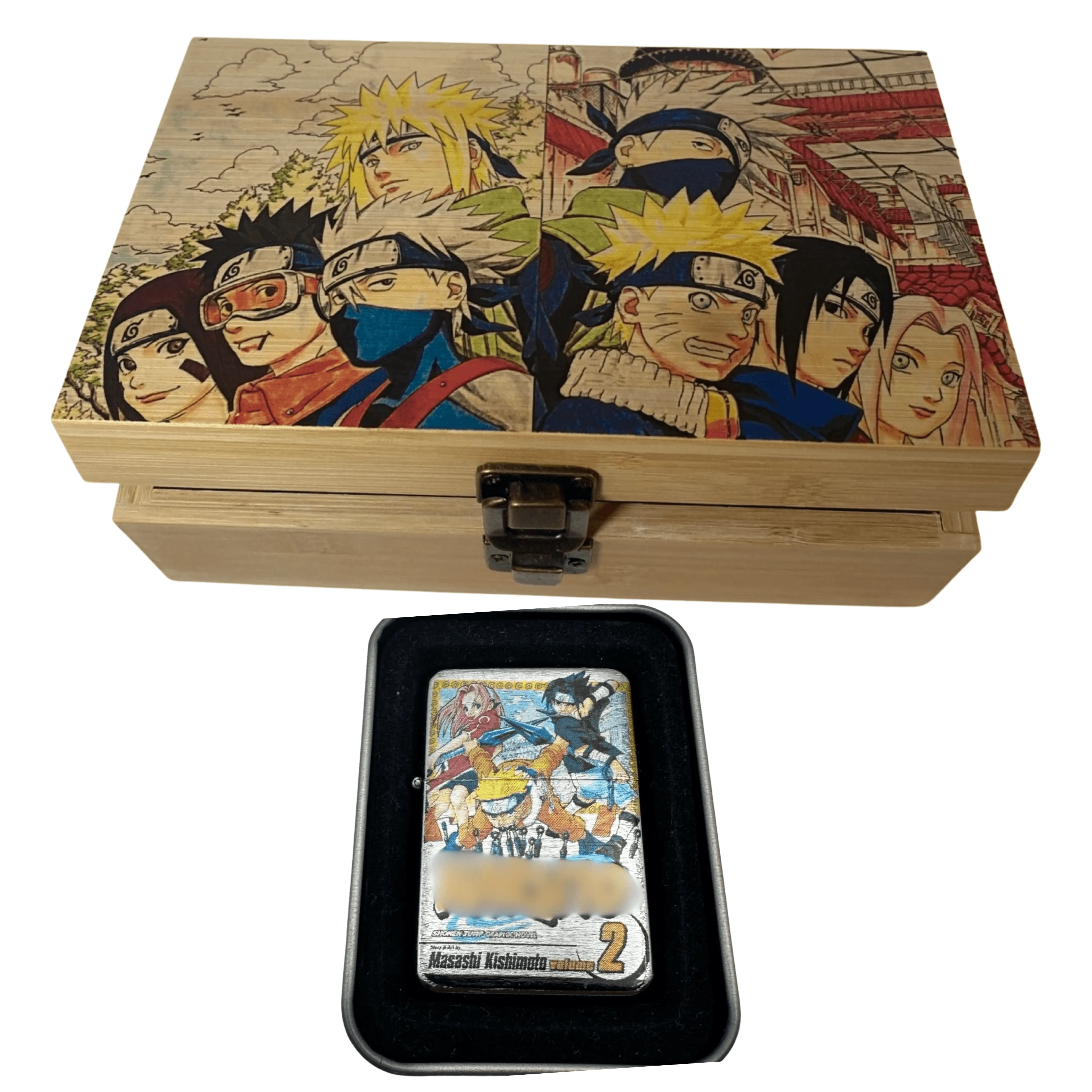 Naruto Team Minato Bamboo Stash Box Set