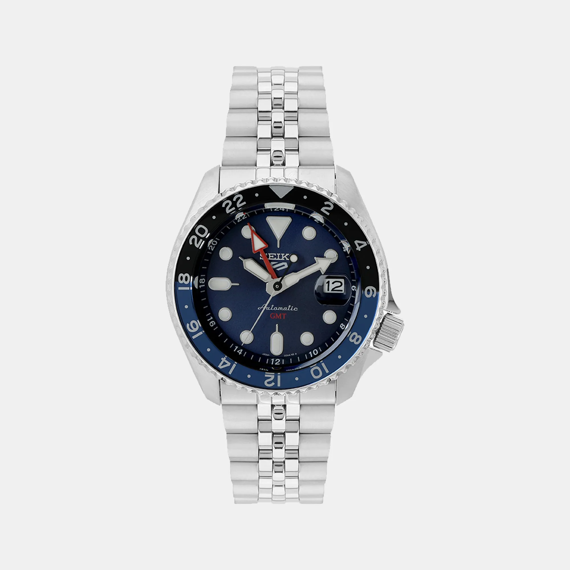 New 5 Sports Men's Blue Automatic Stainless Steel Watch SSK003K1