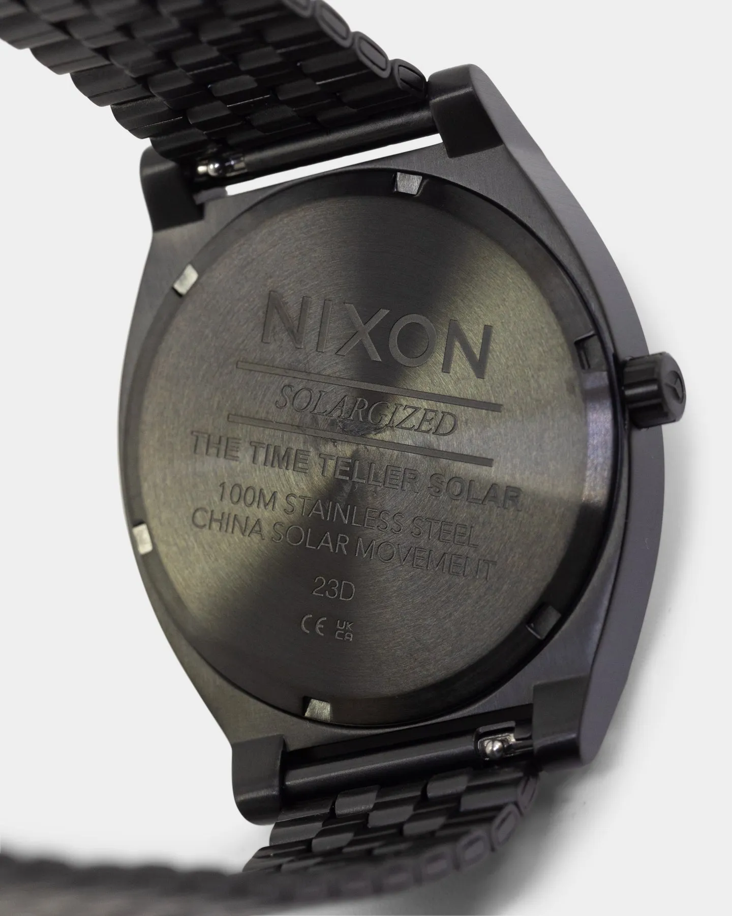 Nixon Time Teller Solar Black/White