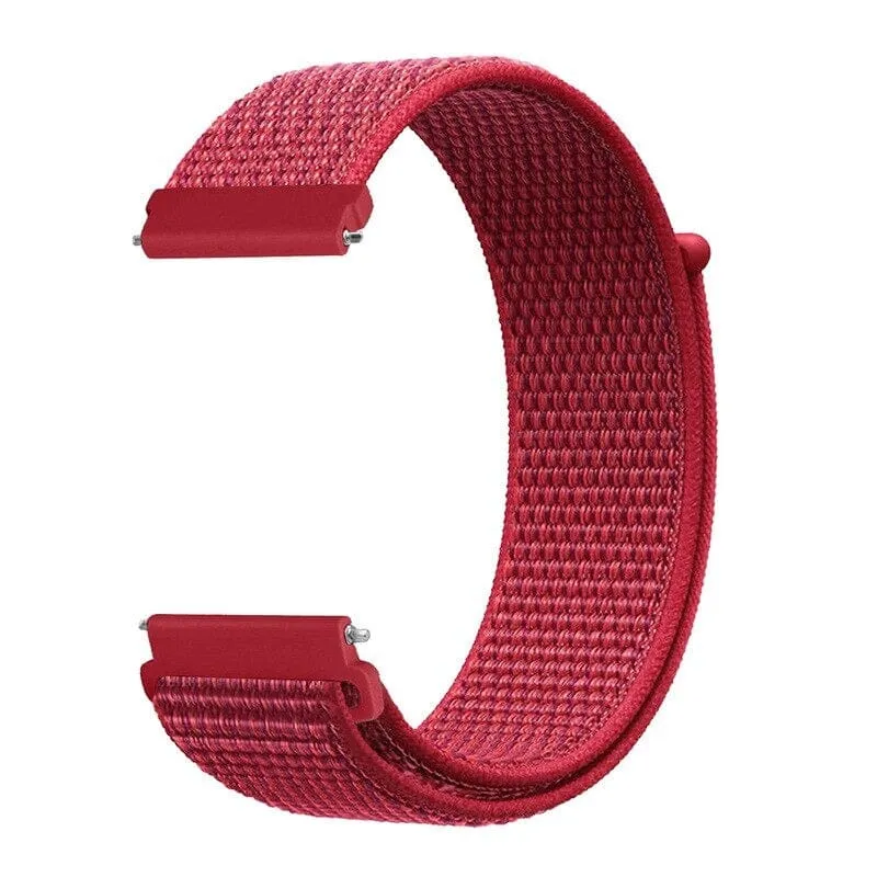 Nylon Sports Loop Watch Straps Compatible with the Huawei GT 42mm