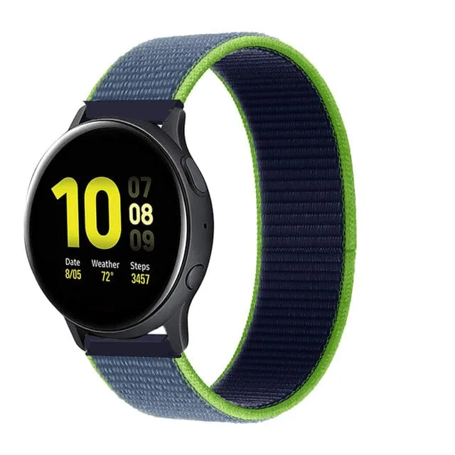 Nylon Sports Loop Watch Straps Compatible with the Huawei GT 42mm