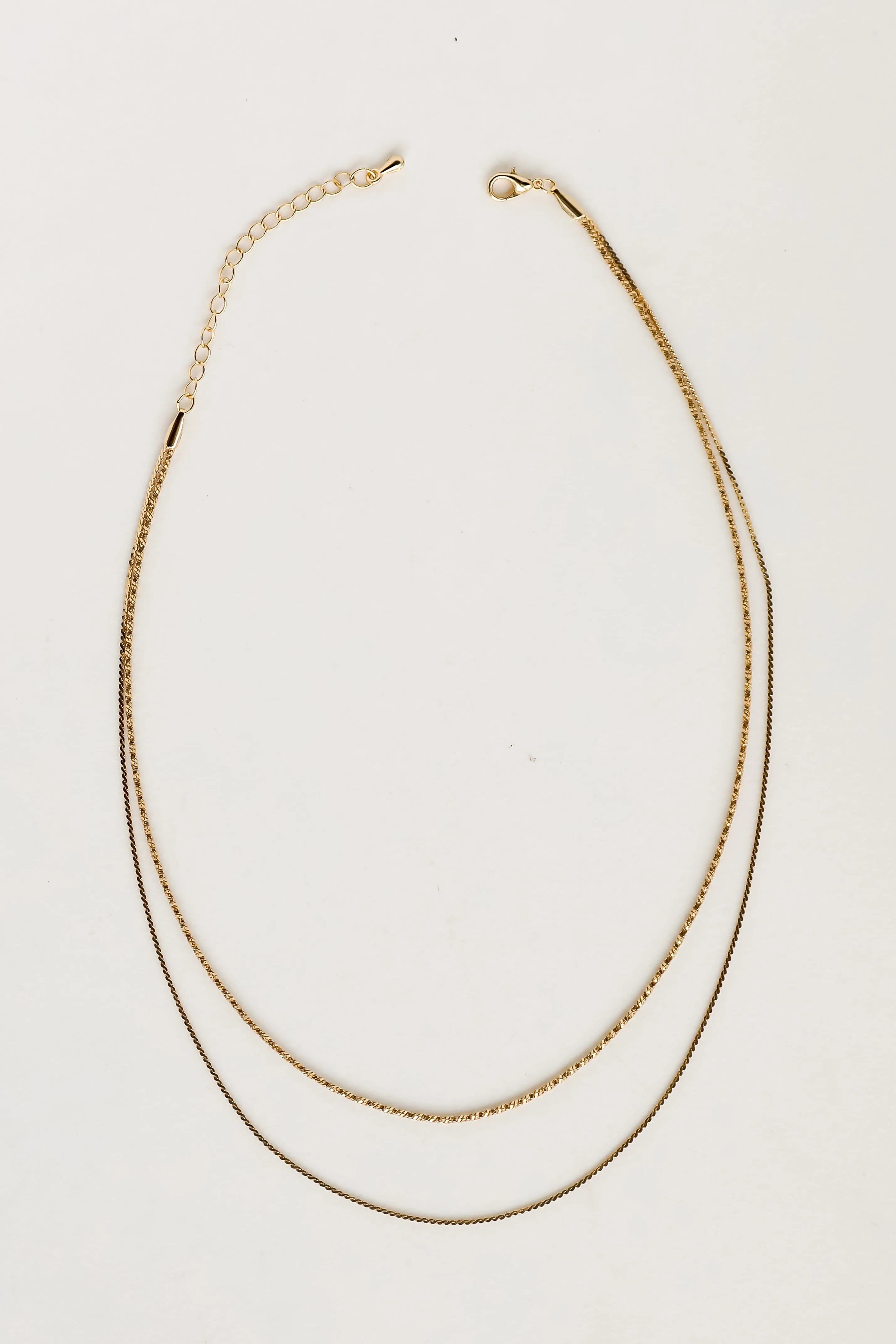 Parker Gold Layered Chain Necklace