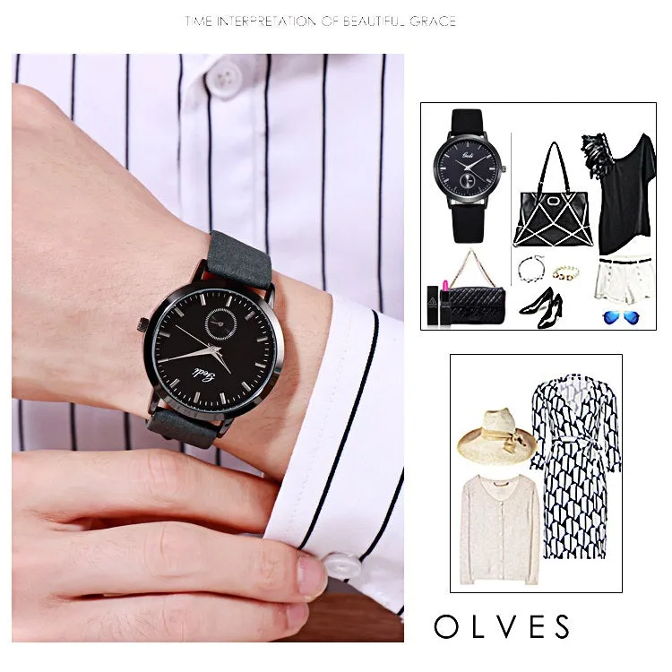 Personality Casual Strap Couple Watch