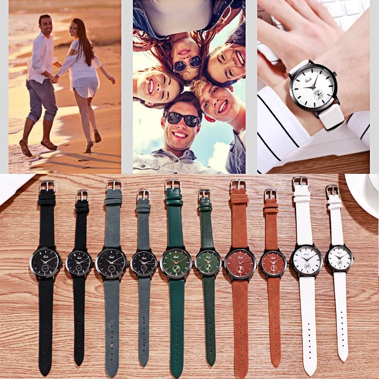 Personality Casual Strap Couple Watch