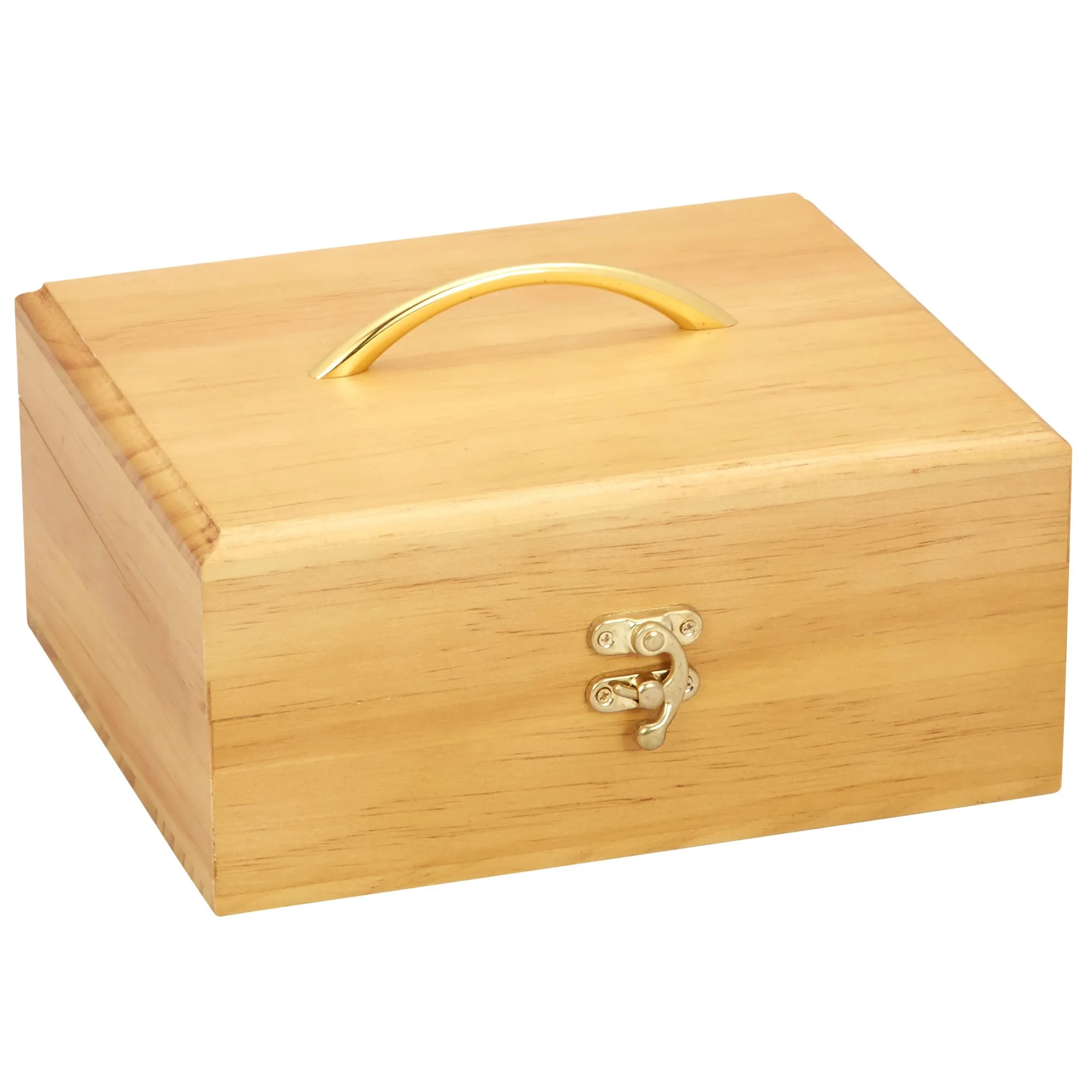 Pine Wood 30 Slot Essential Oil Storage Box