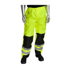 PIP 318-1771-LY/4X ANSI 107 Class E Ripstop Reinforced Overpant