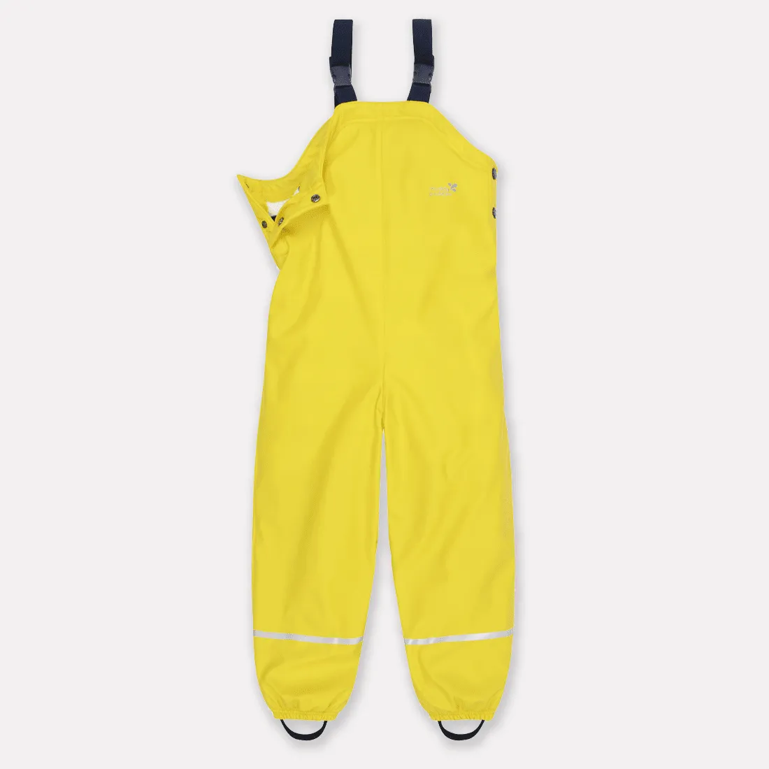 Puddleflex Waterproof Fleece Lined Dungarees Yellow