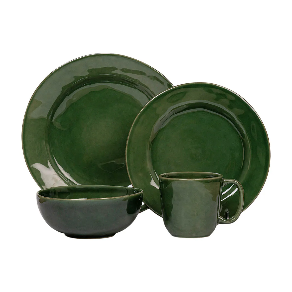 Puro 4pc Place Setting - Basil