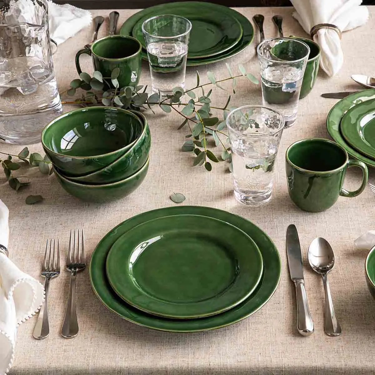 Puro 4pc Place Setting - Basil