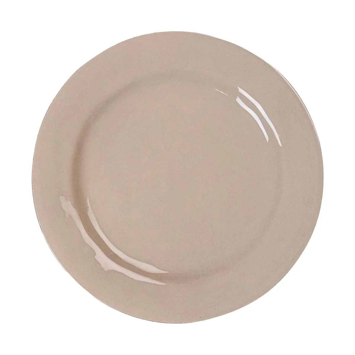 Puro Dinner Plate - Taupe