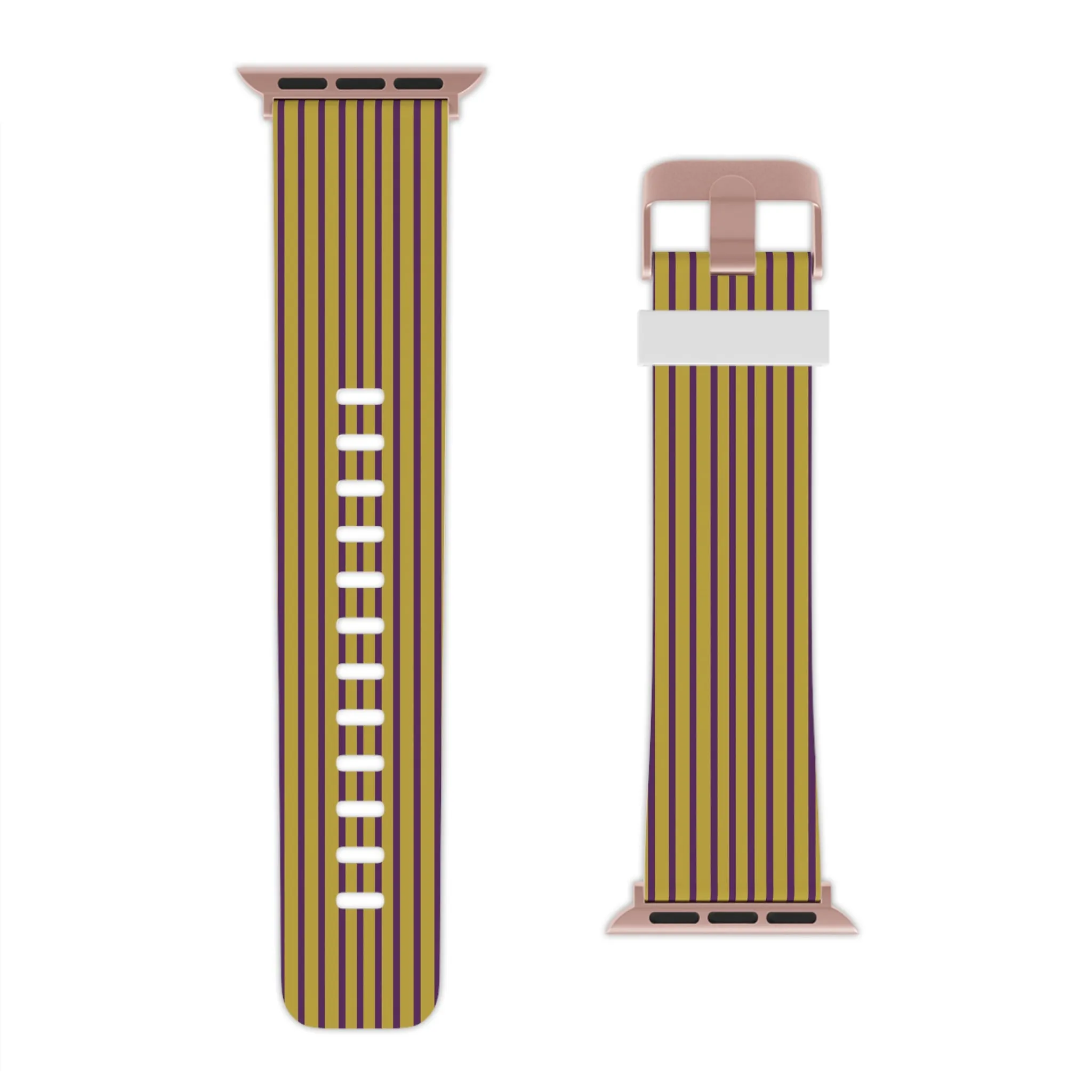 Purple and Gold Watch Band for Apple Watch