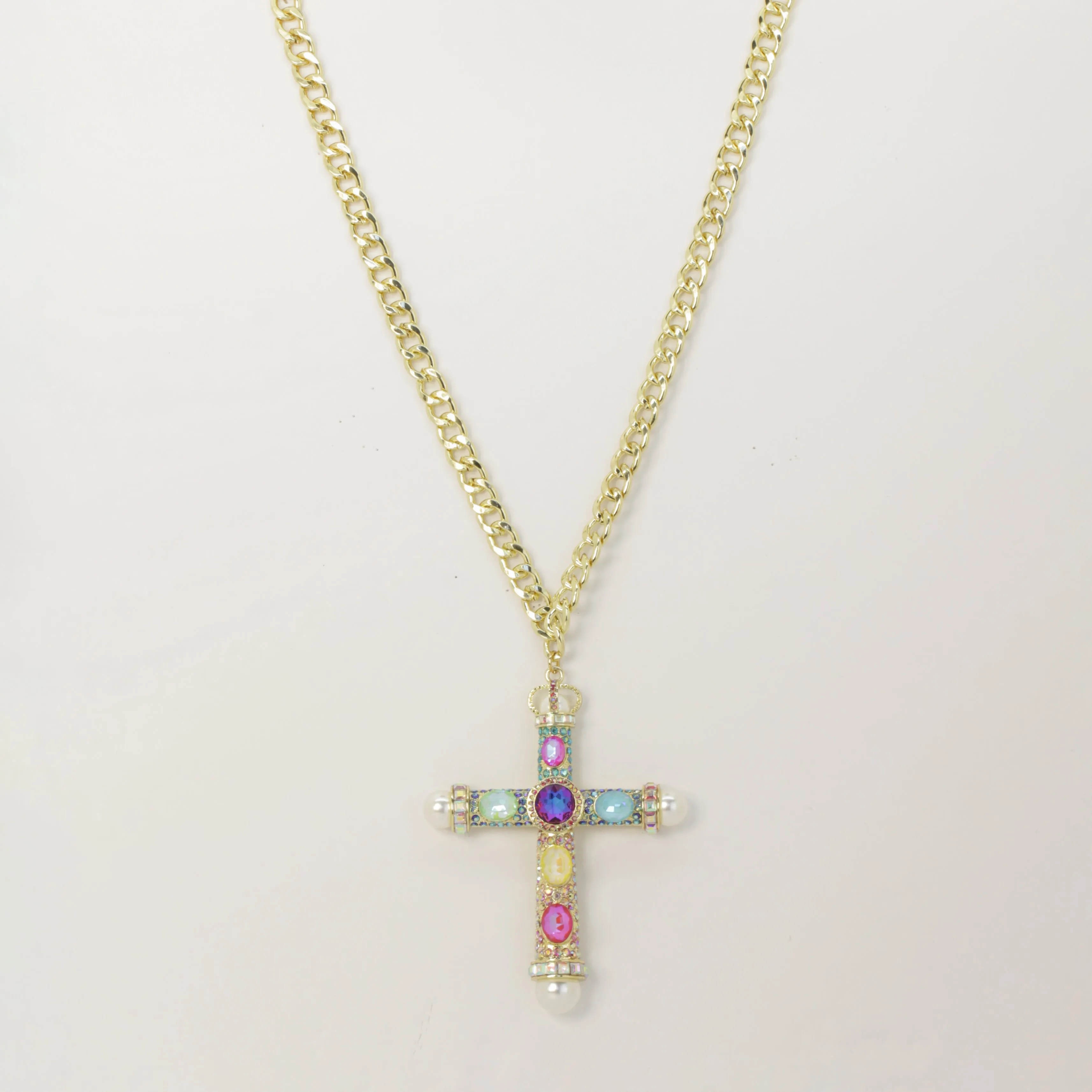 Regal Cross Necklace